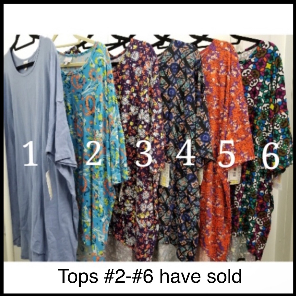 BNWT Irma solid denim blue top